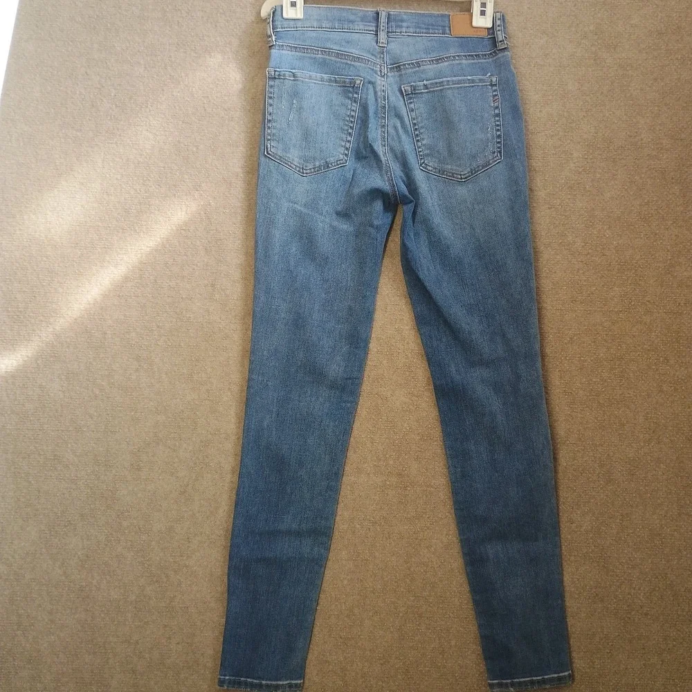 Aeropostale Women's Sz 2 High Rise Jegging Denim Stretch Skinny Jeans 25x28 Aero